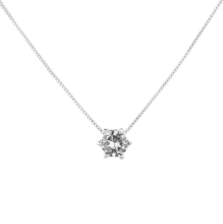 The Celeste Zircon Pendant Necklace