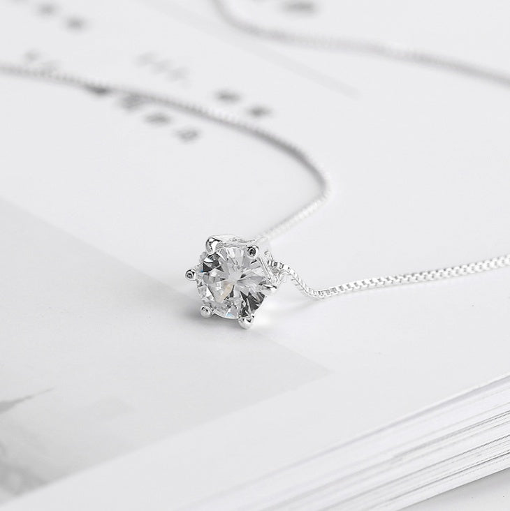 The Celeste Zircon Pendant Necklace