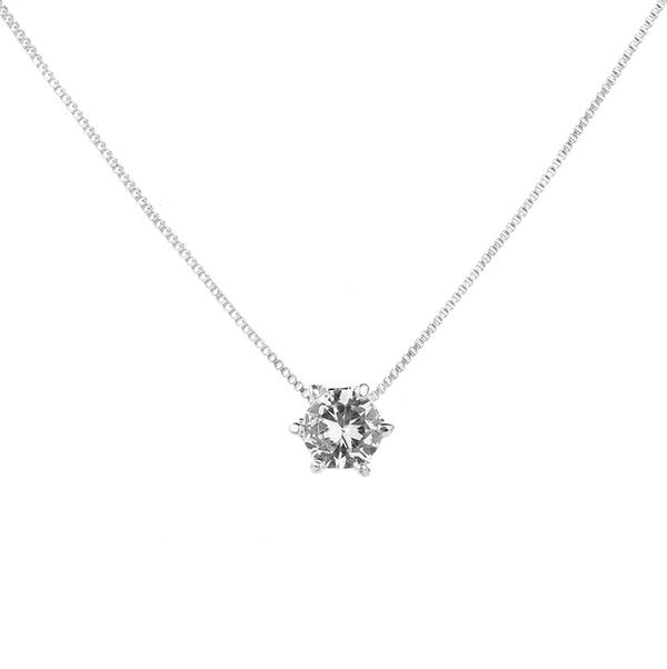 The Celeste Zircon Pendant Necklace