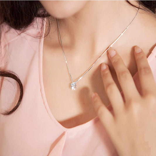 The Celeste Zircon Pendant Necklace